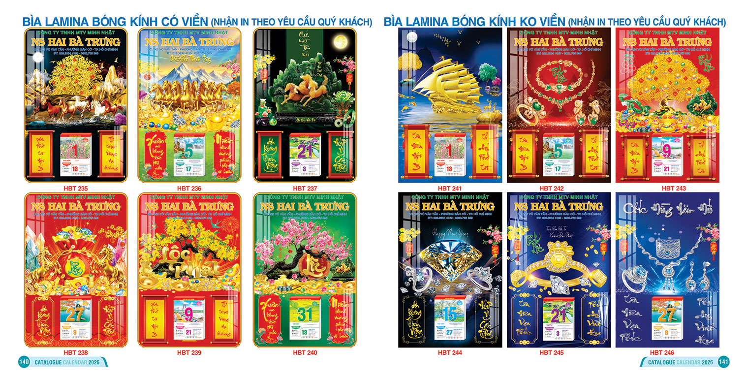 Bìa Lamina Bóng Kính Có Viền -Bìa Lamina Bóng Kính Không Viền 